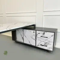 میز مدیر پایه فلزی/میزکنفرانس/کنسول/صندلی|دفتر کار|احمدآبادمستوفی, |دیوار