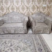 مبل ۷ نفره تمیز|مبلمان خانگی و میز عسلی|تهران, بیسیم|دیوار