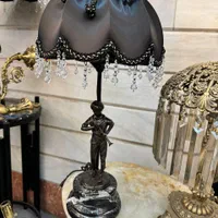 آباژور برنزی لیلی و مجنون|چراغ خواب و آباژور|تهران, ابوذر|دیوار