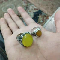 دو عدد انگشتر نقره 925 خوش دست قیمت عالی