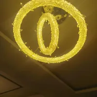 لوستر کریستالی led کنترلی|لوستر و چراغ آویز|کرمان, |دیوار