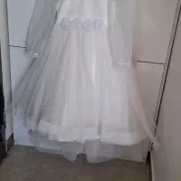 لباس دخت یلدایی درحدنو 2عددلباس عروس 7تا8سال و4تا6|کفش و لباس بچه|کرمانشاه, |دیوار