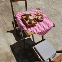 میز و صندلی تاشو چوبی