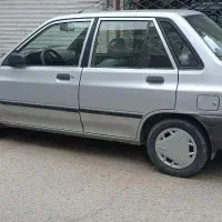 پراید مدل 91بی رنگ. بدنه آینیه دوگانه دستی