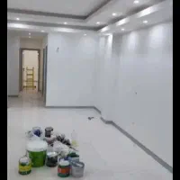 رنگ کاری در پنجره ودیوارساختمان نقد و اقساط