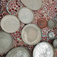 ظروف مسی قدیمی|کلکسیون اشیاء عتیقه|پاکدشت, پاکدشت (مامازند)|دیوار