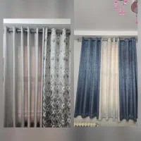 دوتا پرده اتاق خواب