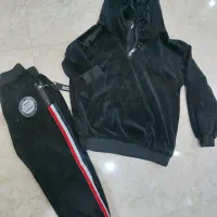 سویشرت شلوار دخترانه مخمل در حد نو