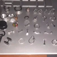 تعدادی پیرسینگ سالم نو زیر قیمت دونه ای ۹۰