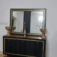 ست کامل میز تی وی اینه و کنسول نو