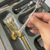 سرویس ۲۴ نفره قاشق چنگال|ظروف سرو و پذیرایی|ارومیه, |دیوار