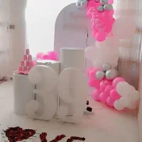 اجرای انواع دکور های بادکنک آرایی و گل آرایی|خدمات پذیرایی، مراسم|اصفهان, قهجاورستان|دیوار