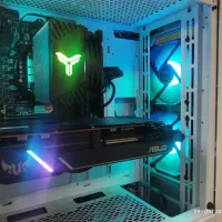 کیس گیمینگ نسل ۱۲ h610 + Asus tuf 5700 RGB|رایانه رومیزی|تهران, جمهوری|دیوار