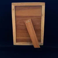 قاب عکس چوبی (لوح تقدیر) خاتم کاری شده سایز A4|صنایع دستی و سایر لوازم تزئینی|اصفهان, نقش جهان|دیوار