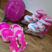 اسکیت صورتی کیتی دخترونه