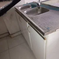 سینک و کابینت ظرفشویی دو لگنه|مصالح و تجهیزات ساختمان|اردبیل, |دیوار