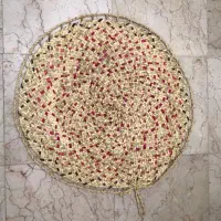 سفره حصیری. فرشینه حصیری