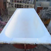 وان فلزی تمیز وسالم سنگین طول ۱۷۰ عرض ۷۰ عمق ۴۳