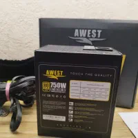 پاور power awest 650w 750w تمیز با جعبه در حد|قطعات و لوازم جانبی رایانه|تهران, شیخ هادی|دیوار