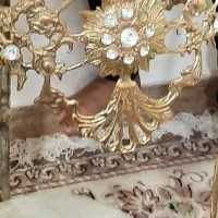 ساعت و میز برنز اصل|ساعت دیواری و تزئینی|خرمآباد, |دیوار