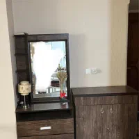 میز توالت به همراه جاکفشی MDF