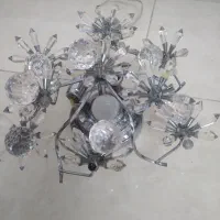 دوعدد لوستر|لوستر و چراغ آویز|زنجان, |دیوار