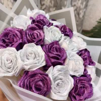 کادو روز ولنتاین گل روبانی