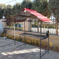فروش کباب پز دست ساز با ورق فلزی برای باغ|اجاق گاز و لوازم برقی پخت‌وپز|چناران, |دیوار