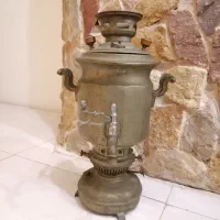 سماور ورشو نفتی و پارچ قدیمی