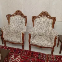 مبل سلطنتی کارکرده ۹ نفره|مبلمان خانگی و میز عسلی|سهند, |دیوار