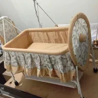 گهواره ننو  و گهواره کنار تخت مادر|تخت و صندلی بچه|تهران, شهرک زینبیه|دیوار