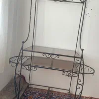 ست کمد،دلاور و میز تلوزیون فرفورژه|جاکفشی، کمد، دراور|گلبهار, شهر جدید گلبهار|دیوار