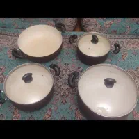 سرویس قابلمه و ماهتابه تفلون|ظروف پخت‌وپز|قم, پردیسان|دیوار