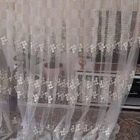 دو مدل پرده ترک کاملا سالم بدون ایراد|پرده، رانر، رومیزی|خلخال, |دیوار