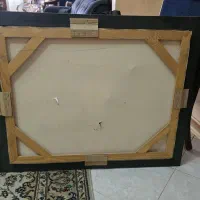 تابلو نقاشی قدیمی با قاب 1 متر در 80|تابلو، نقاشی، عکس|تهران, آجودانیه|دیوار