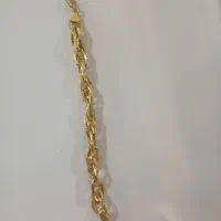 دستبند زیبا وشیک مشابه طلا