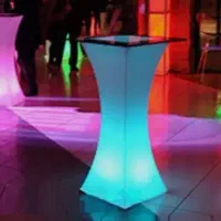 میز چراغدار LED