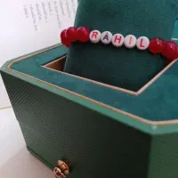 مچبند سنگ اونیکس قرمز