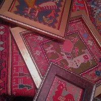 تابلو ورنی دستبافت|تابلو فرش|تبریز, |دیوار