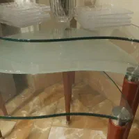 میز عسلی 3 تیکه با میز جلو مبلی / پایه چوبی|مبلمان خانگی و میز عسلی|رشت, امین الضرب|دیوار