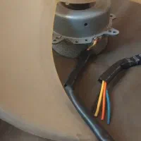 موتور فن کولر گازی همراه با پروانه|کولر گازی و فن‌کوئل|شاهین‌شهر, مخابرات (شهید بهشتی)|دیوار