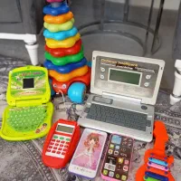 تعدادی اسباب بازی درحدنو و کارکرده