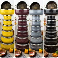 سرویس قابلمه 14 پارچه گرانیتی هلنا نو نو