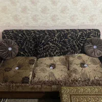 مبل هفت نفره با میز عسلی و میز تلویزیون