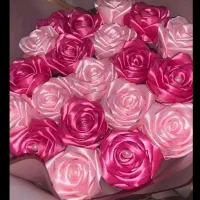 دسته گل روبانی