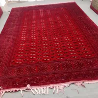 دوعدد فرش دستبافت سالم و بدون زدگی