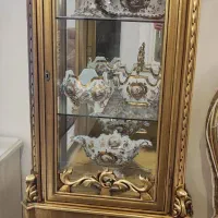 بوفه منبت ورق طلا کنده کاری