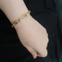 دستبند طلا مدل هرمس