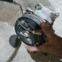 کمپرسور کولر نیسان وانت با لوله و پایه ...