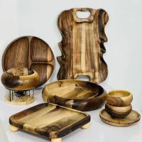 محصولات پذیرایی چوبی و دکوری